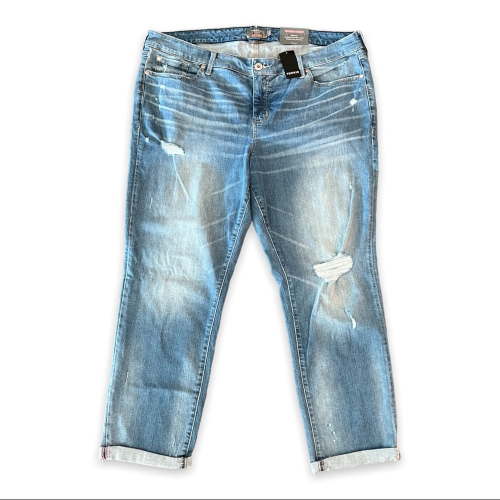 Torrid Boyfriend Straight Jeans Size 20 NWT